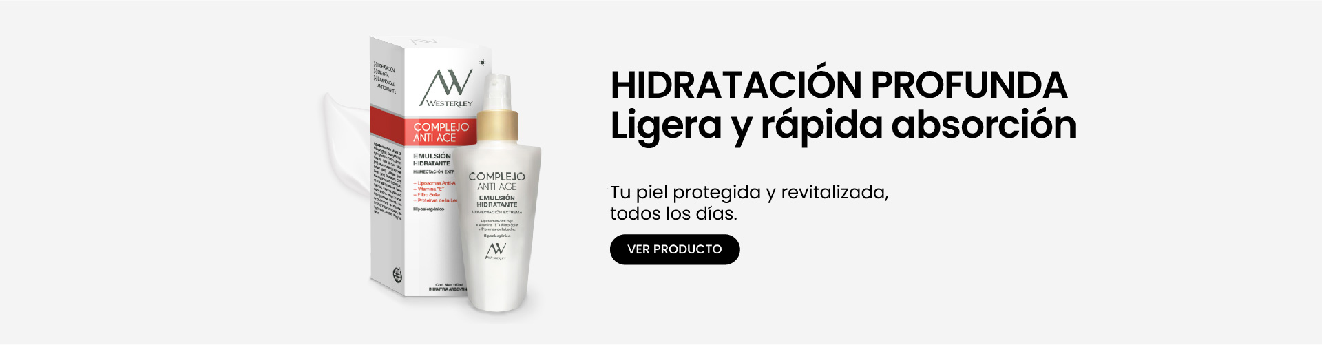 Emulsión hidratante