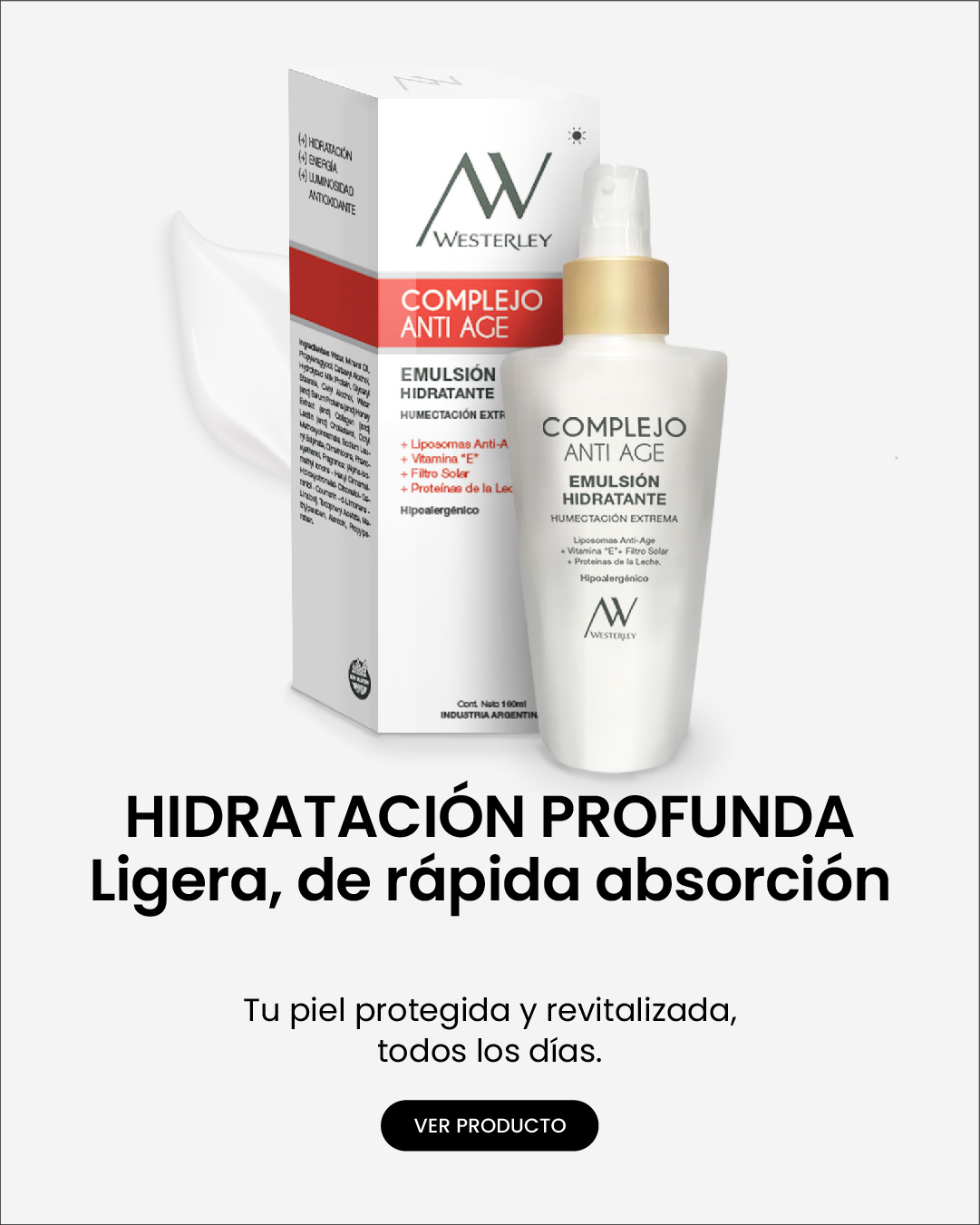 Emulsión hidratante mobile