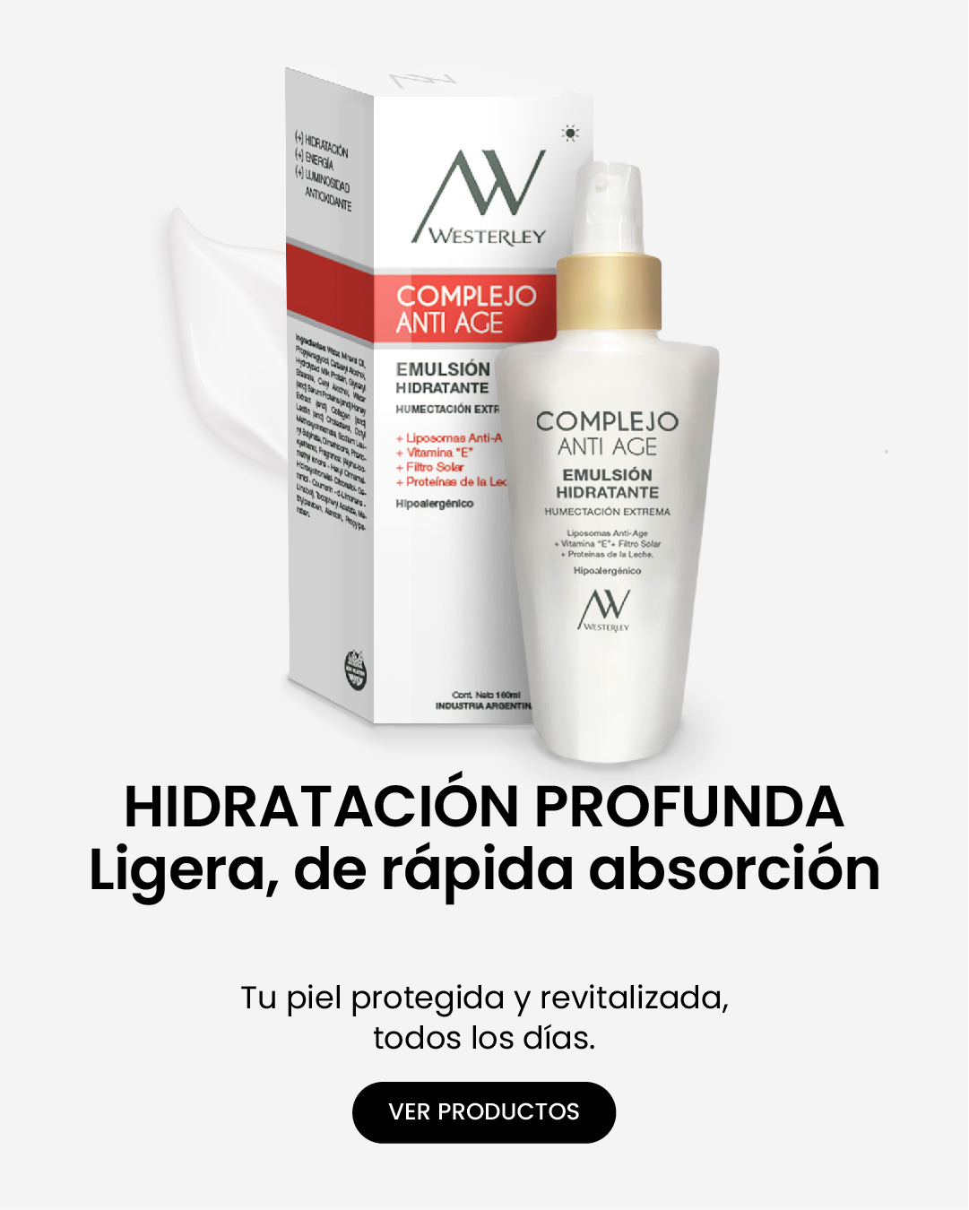 Emulsión hidratante mobile